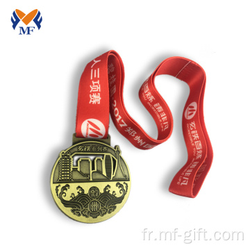 Médailles de triathlon Ironman personnalisé à vendre